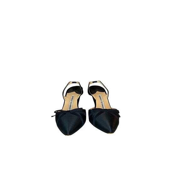 Manolo Blahnik Satin Sling Back Heel 35.5 - Picture 2 of 7